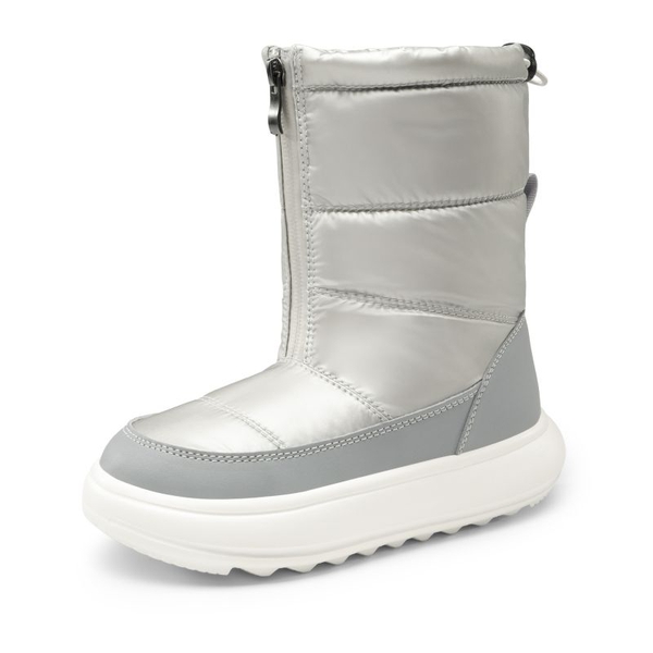 Girls' Lightweight & Foldable Snow Boots  - LIGHT GREY -  0